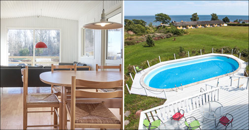 Ferielejlighed lige ved stranden