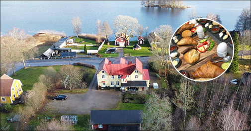 Fantastisk beliggehed og udsøgt mad.. 