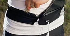 Smart og anvendelig bæltetaske til når du skal motionere. Værdi kr. 249,-