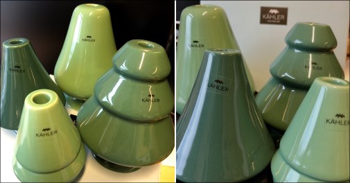 Skønne porcelænsjuletræer fra KÄHLER