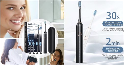 Effektiv tandbørstning med elektrisk tandbørste