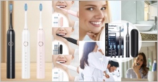 Få et hvidere smil og en renere fornemmelse med den avancerede Black Series Ultra Whitening Tandbørste inkl. 4 tandbørstehoveder, inkl. fragt, værdi kr. 559,-