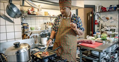 Lille og let Afrikansk frokost for 1 person