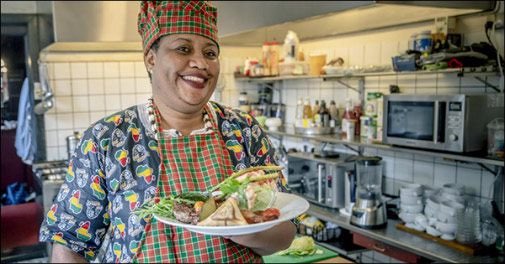 Lille og let Afrikansk frokost for 1 person