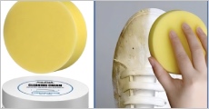 Smudsfjernende skocreme – effektiv rengøring med ét strøg! Perfekt til hvide sneakers, sportssko, lædervarer, tasker og endda husholdningsartikler. Værdi kr. 309,-
