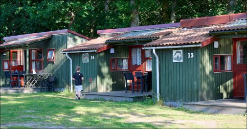 hygge i campinghytte med natur, ro og familietid