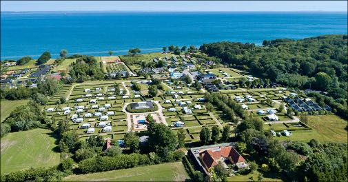 Sæsonplads på First Camp Skovlund ved Lillebælt