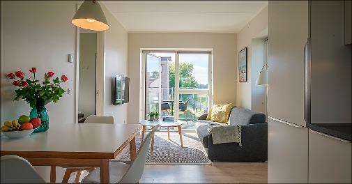 Lækre hotellejligheder med plads og komfort