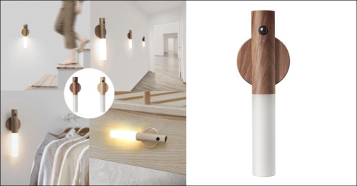 Sensor natlampe med bevægelse og varm belysning