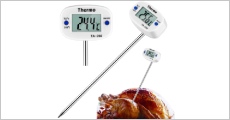 Praktisk digitalt multiformålstermometer fra HomeMiro til køkkenet og andre temperaturmålinger fra -50 til 300 grader. Inkl. fragt. Værdi kr. 234,-